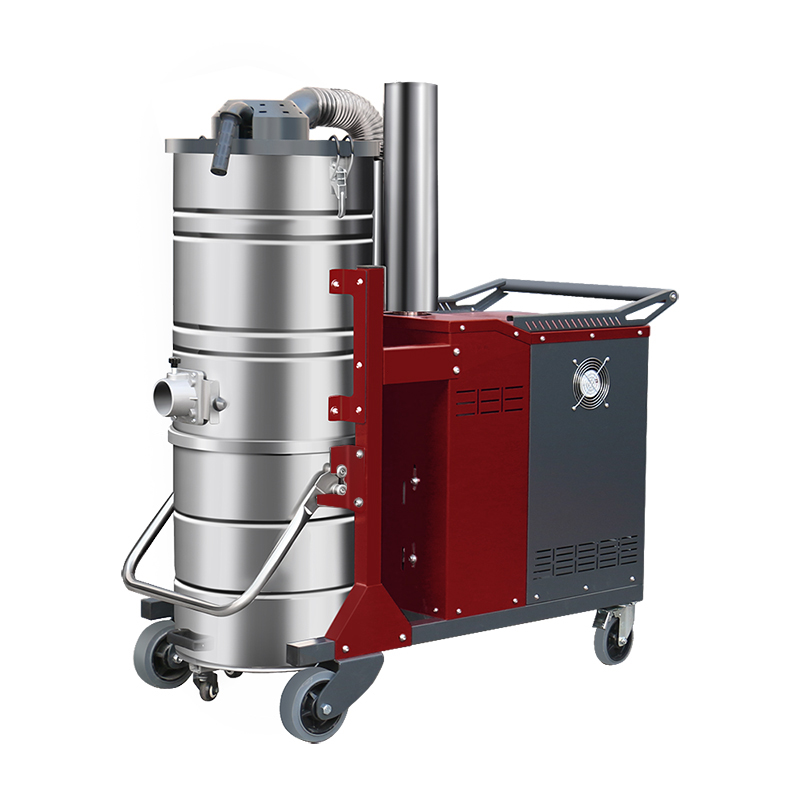 晋中坦洁380V 双桶手动反吹工业吸尘器X8系列